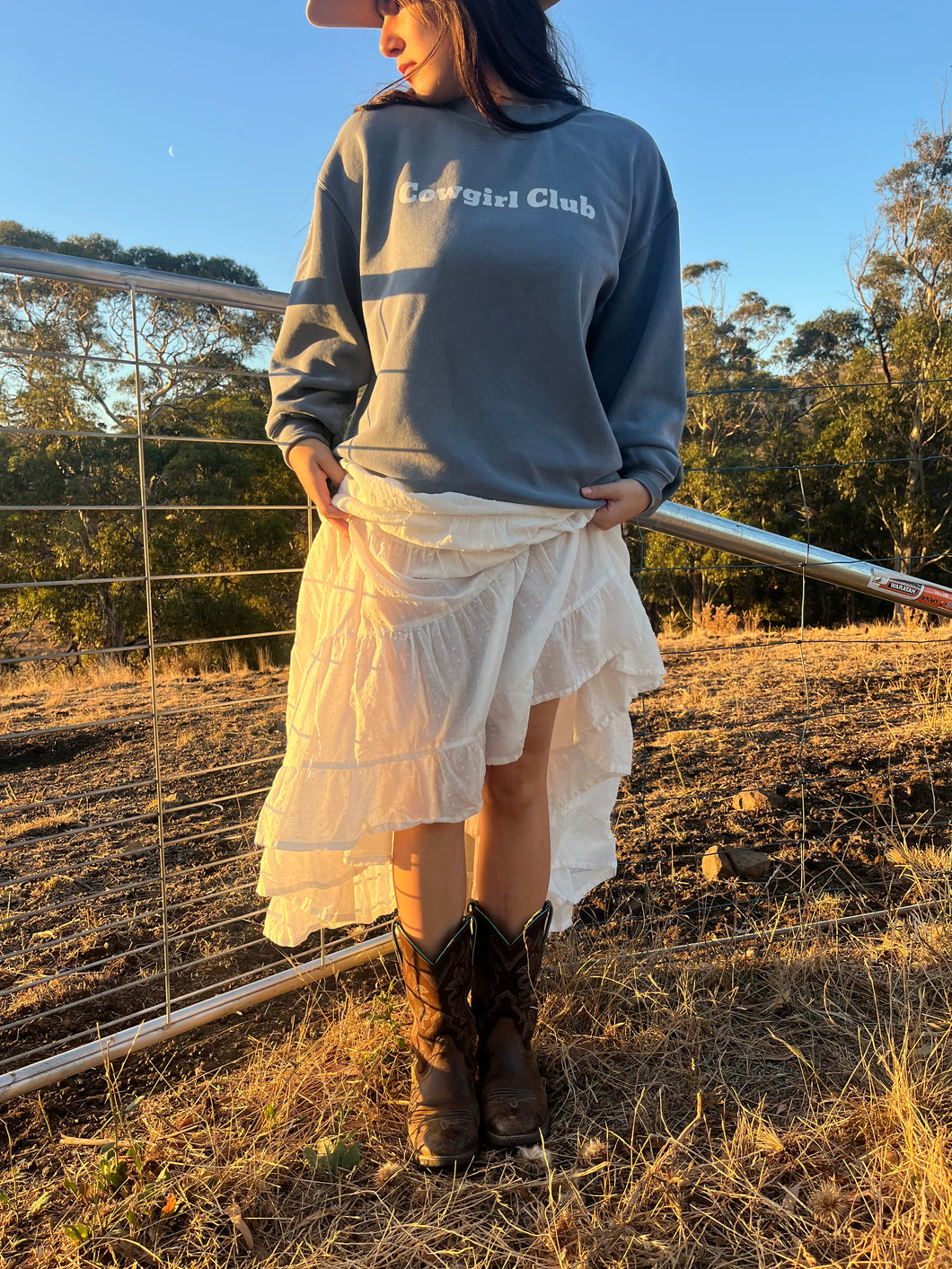 Cowgirl Club Crewneck