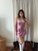 Load image into Gallery viewer, Satin Slip Mini Dress
